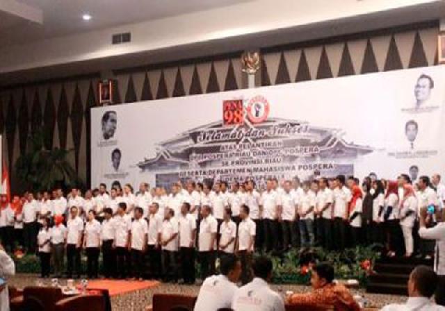 DPD Dan DPC Pospera se-Riau Dilantik