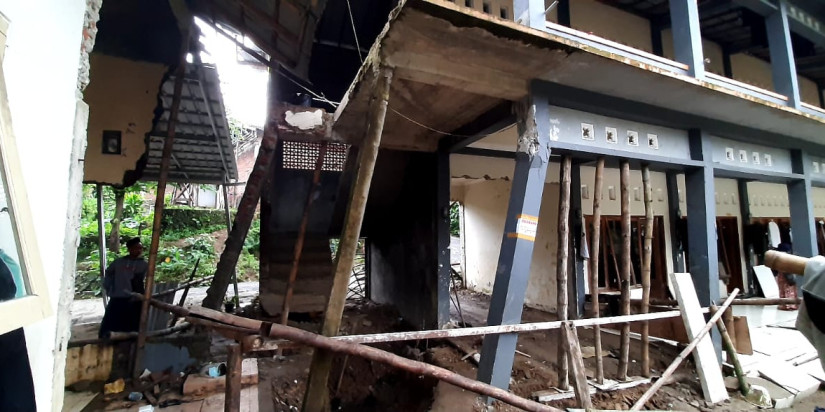 Tanah Bergerak di Tegal, Hampir 500 Rumah Warga Rusak