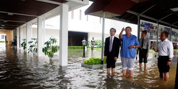 Tak Hanya di Era Anies, Istana Presiden Juga Pernah Kebanjiran Era Jokowi dan Ahok
