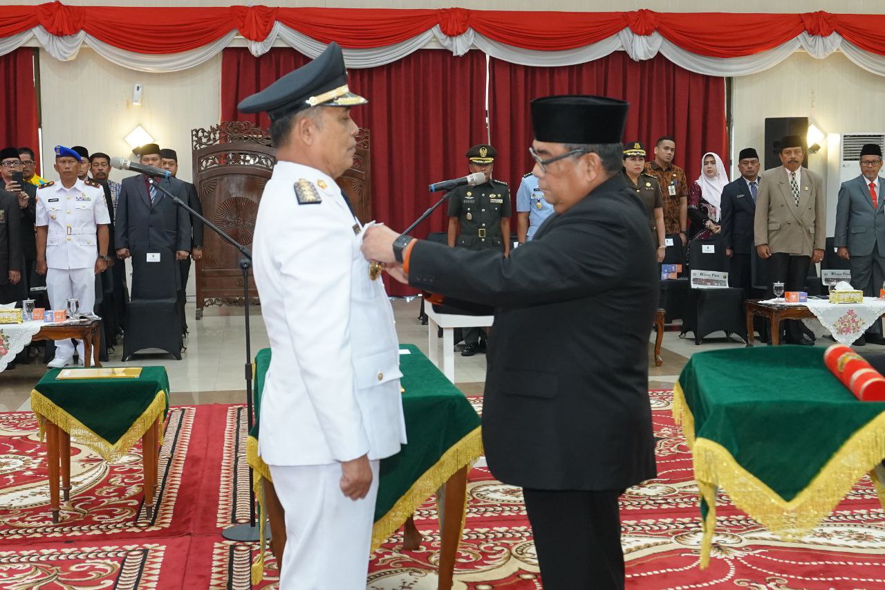 Herman Resmi Jabat Pj Bupati Inhil