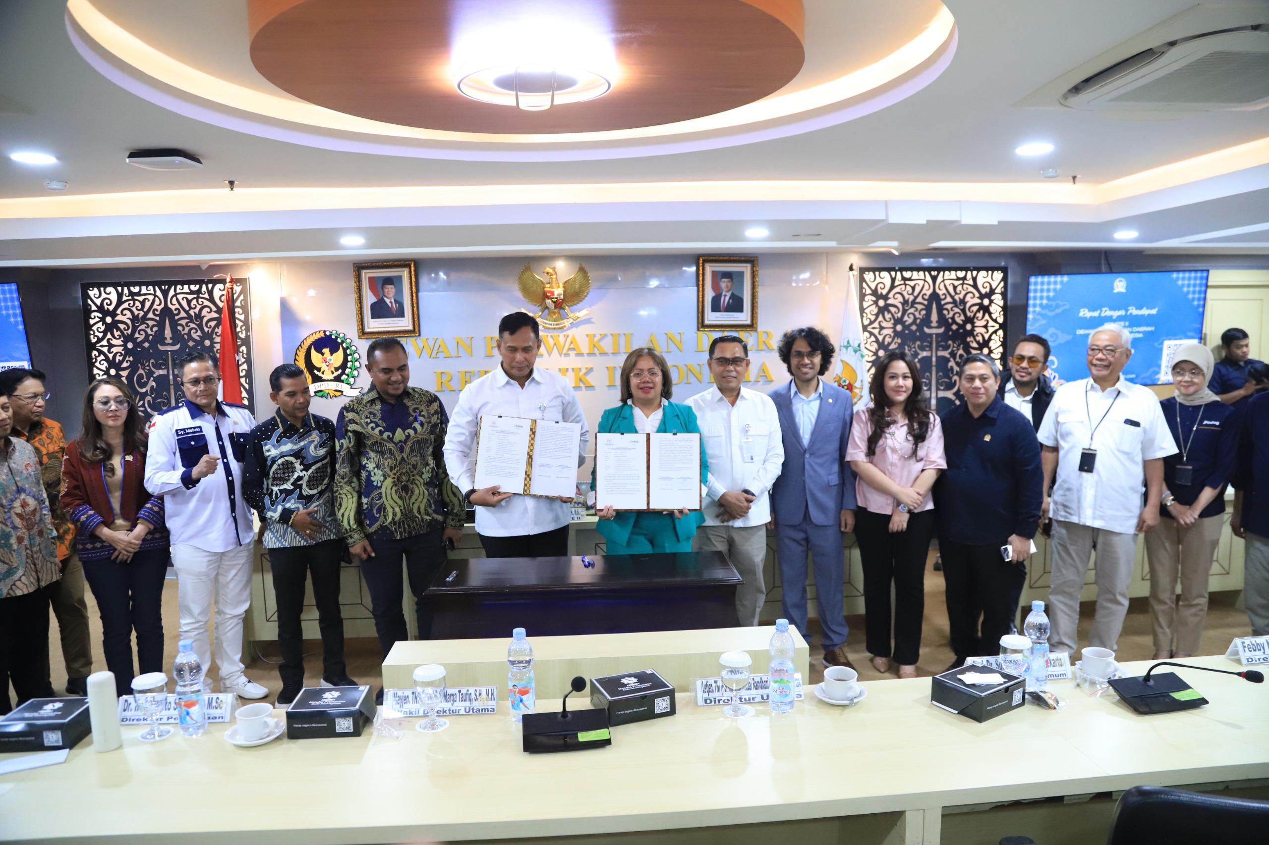 RDP dengn Bulog, Komite II DPD RI Soroti Berbagai Masalahan Pangan