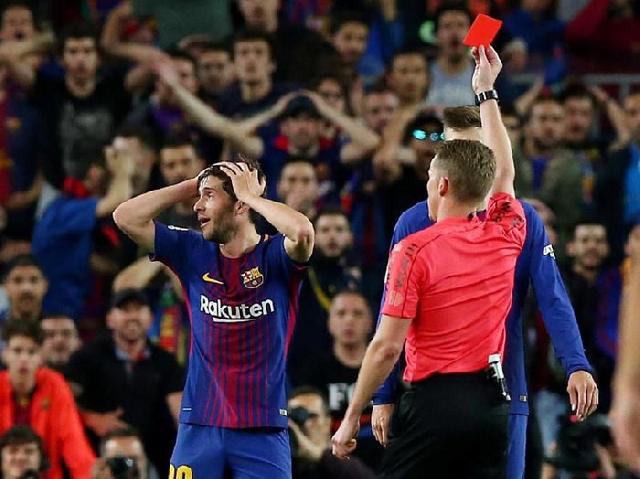 Sergi Roberto Pukul Marcelo, Valverde Kaget