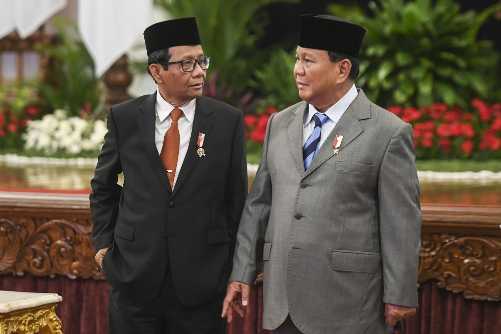 Jamiluddin Ritonga: Seharusnya Prabowo Ikuti Jejak Mahfud MD Mundur dari Kabinet