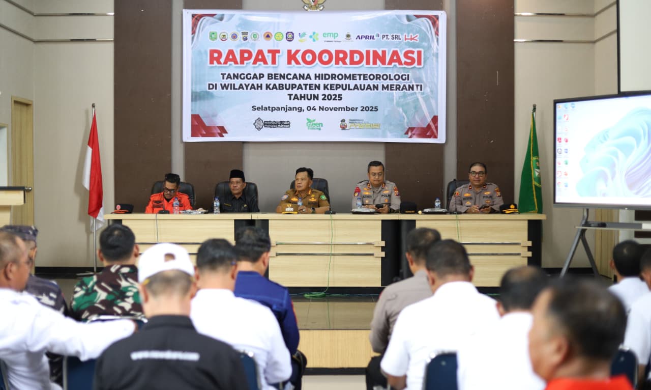 Meranti Tetapkan Status Siaga Darurat Bencana Hidrometeorologi