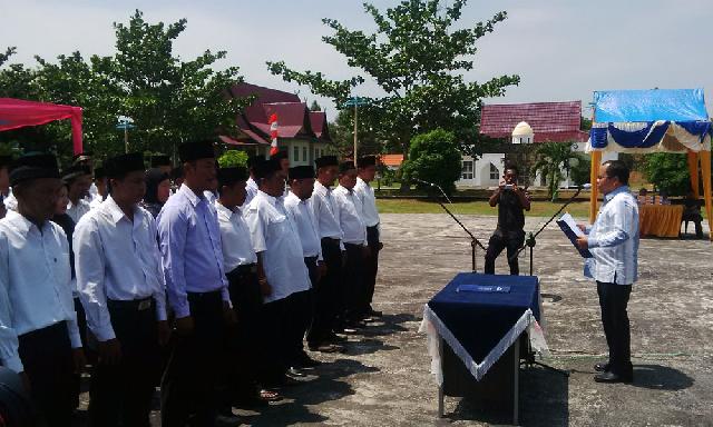 76 Anggota BPD Rangsang Barat Dikukuhkan