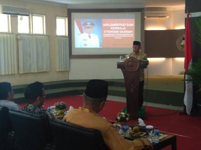 Harris: Bangun Daerah, Pola Pikir Harus Ditingkatkan