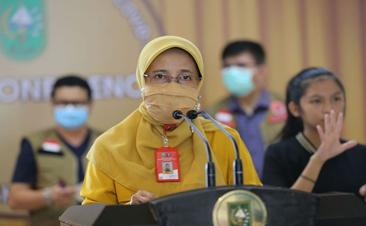 Update Kasus Corona Hari Ini di Riau, Pasien Sembuh 34, Positif 46