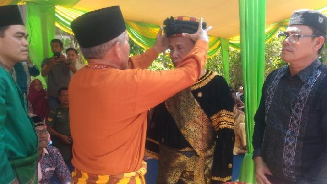Ruslan Hamid Dinobatkan Sebagai Datuok Panglimo Bano