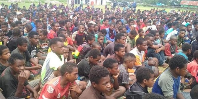 4.000 Lebih Warga Jayapura Mengungsi ke Pangkalan Militer