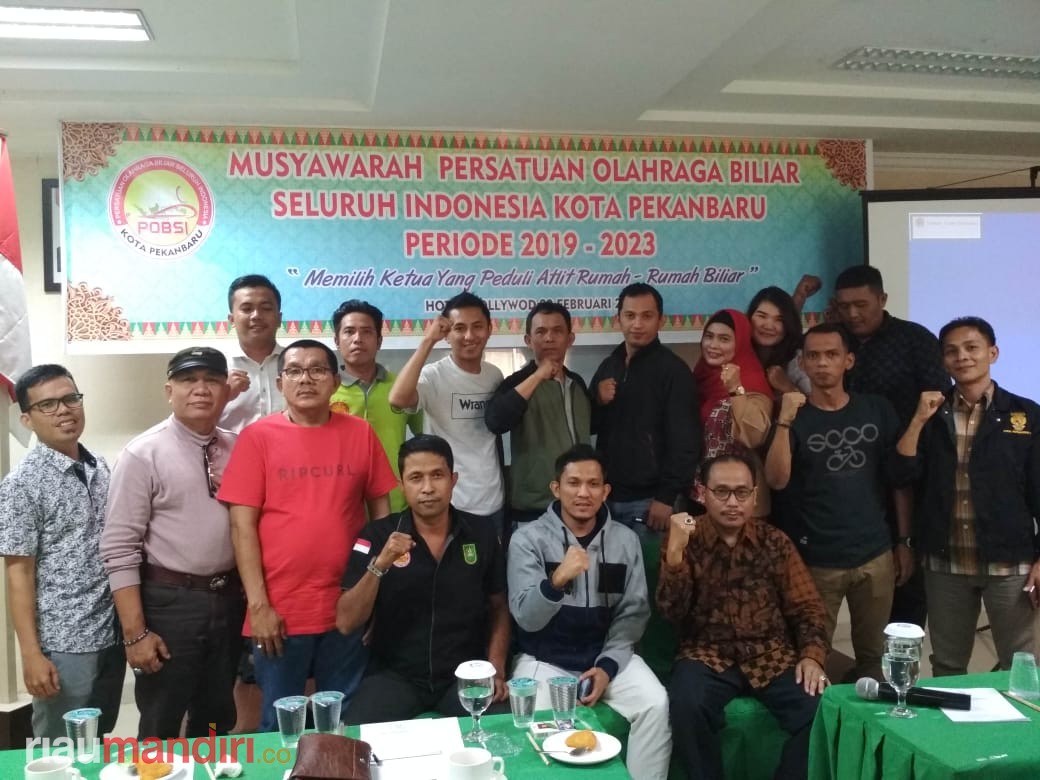 Ini Ketua Baru POBSI Pekanbaru 
