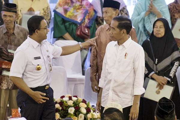 Anies Dibandingkan Lagi dengan Jokowi, Kali Ini Revitalisasi TIM-Relokasi PKL