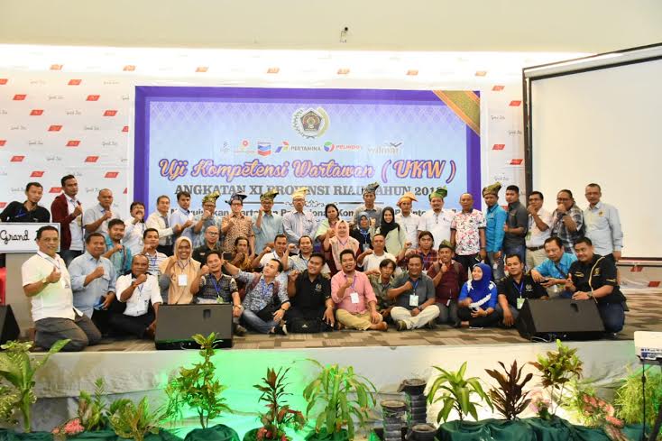 UKW Angkatan XI PWI Riau, 38 Wartawan Dinyatakan Kompeten
