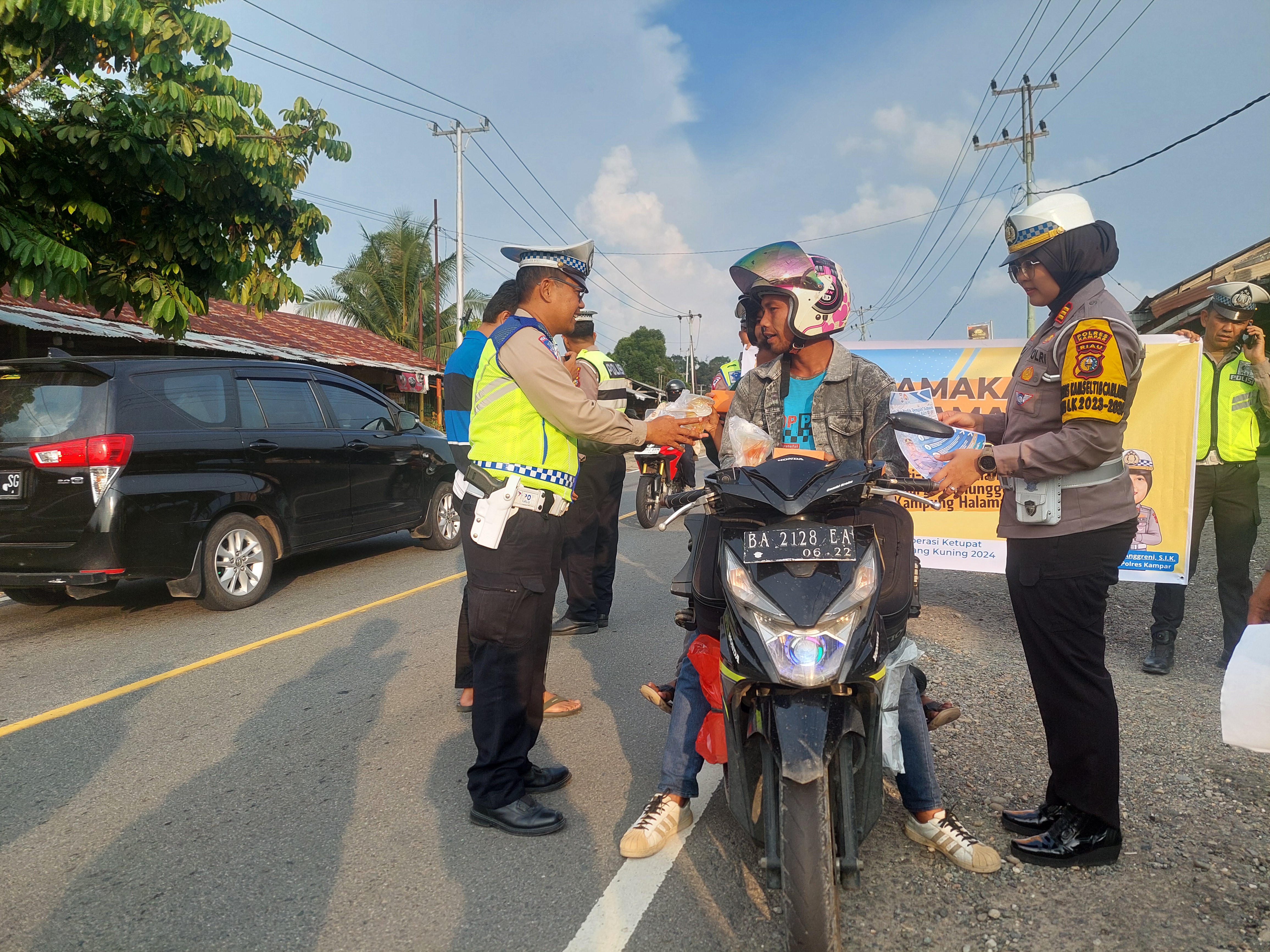 Arus Mudik H-1 Lebaran 2024, Kasatlantas AKP Viola: Pentingkan Keselamatan Daripada Kecepatan