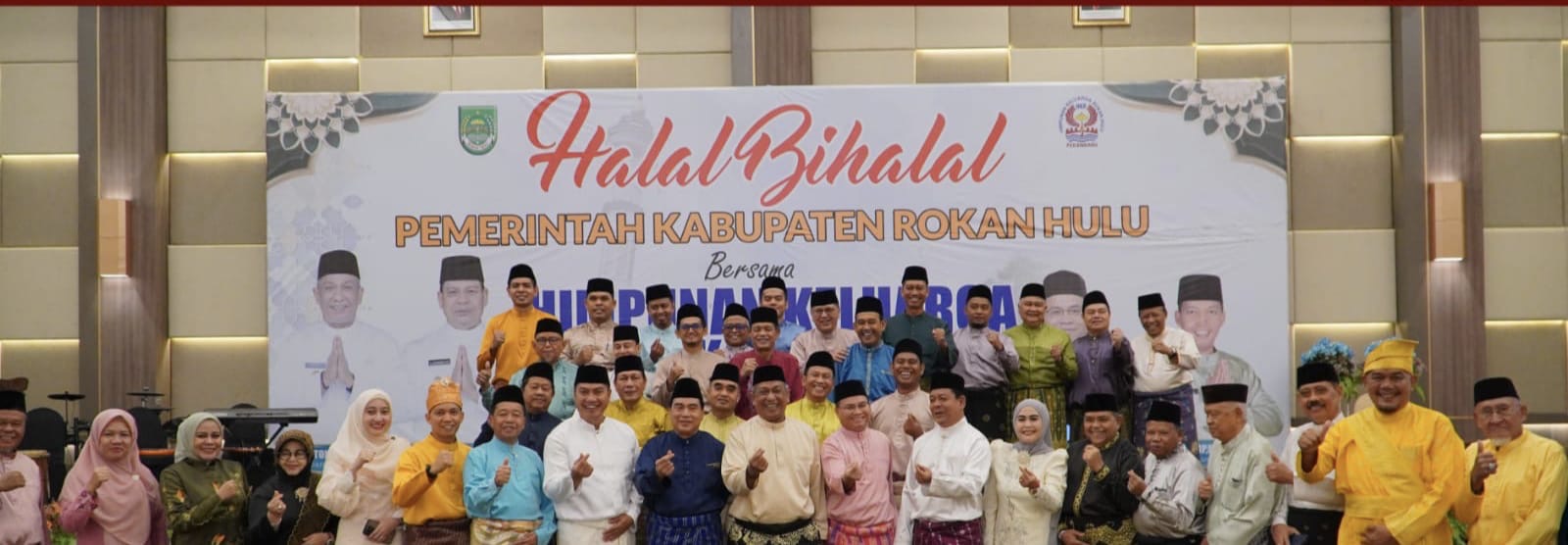 Pemkab Rohul Halal Bihalal Bersama HKR