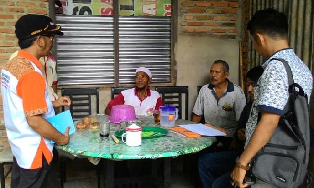 Lakukan Verifikasi Faktual, KPU Kampar Datangi Rumah Anggota Parpol