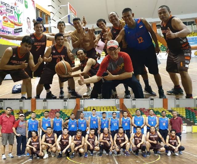 Open Tournament Bola Basket se-Sumatera di Pekanbaru, Tim Executive Sumbar Lolos ke Final 