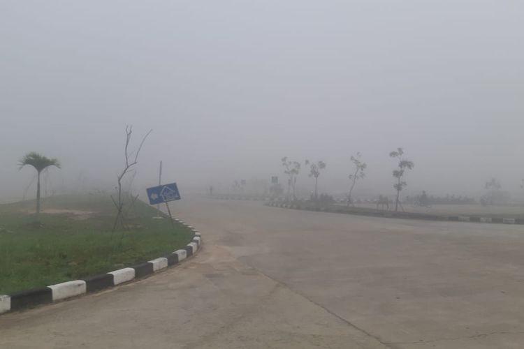 Kata Menhub, Kabut Asap di Riau Mulai Mereda
