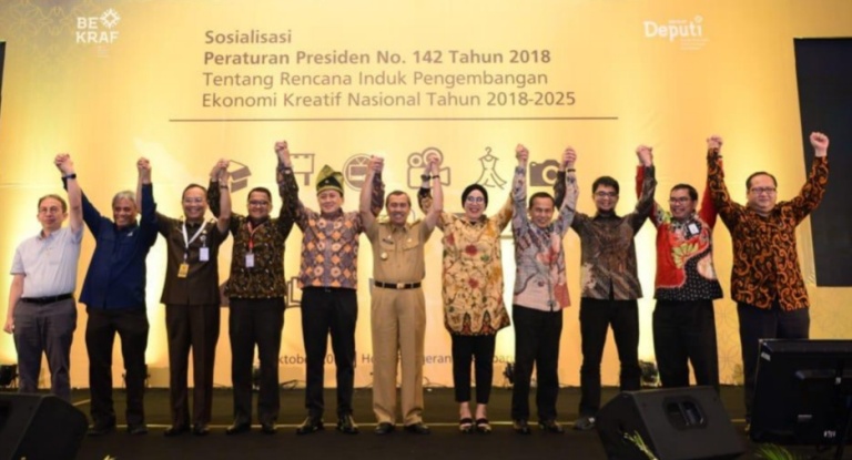Riau Tempat Sosialisasi Bekraf untuk Dorong Pemda Implementasikan Rindekraf 
