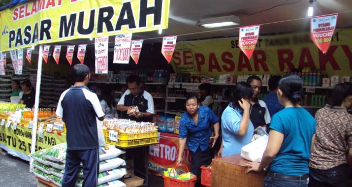 Gelar Pasar Murah, Pemko Sediakan 2.000 Paket Sembako 