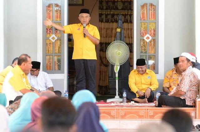 Cagub Riau Nomor 4 Siapkan Rp1 Triliun untuk Riau Bebas Rentenir