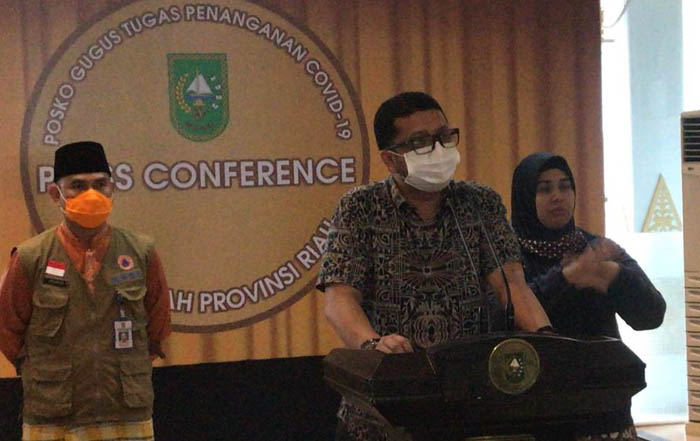 Gawat! Positif Corona di Riau Kembali Bertambah 27, Terbanyak dari Inhil 14 Orang