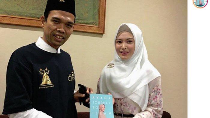 Reaksi Ustaz Abdul Somad Dijodohkan dengan Mualaf Cantik Ayana Moon