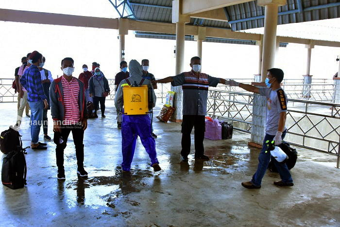 Ada Wabah Corona, TKI dari Malaysia Pulang Lewat Jalur Tikus di Batam