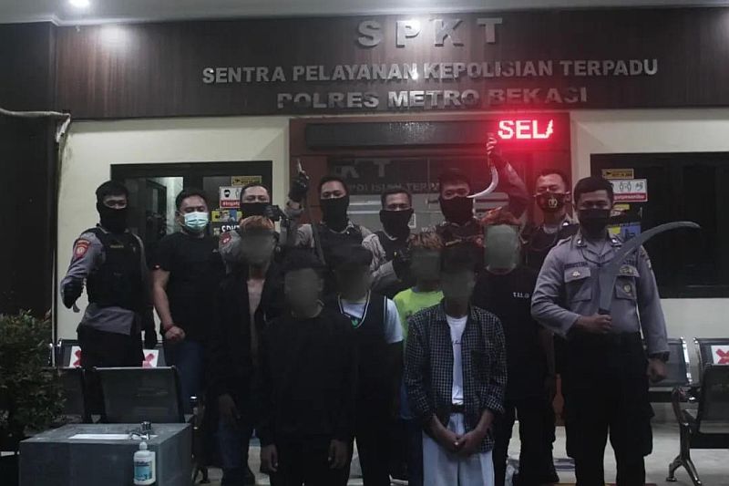 Bawa Sajam, 6 Bocah di Jakarta Ternyata Anggota Gangster 