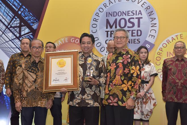 Lagi, Bank Riau Kepri Raih Penghargaan di Ajang Indonesia Most Trusted Company Award