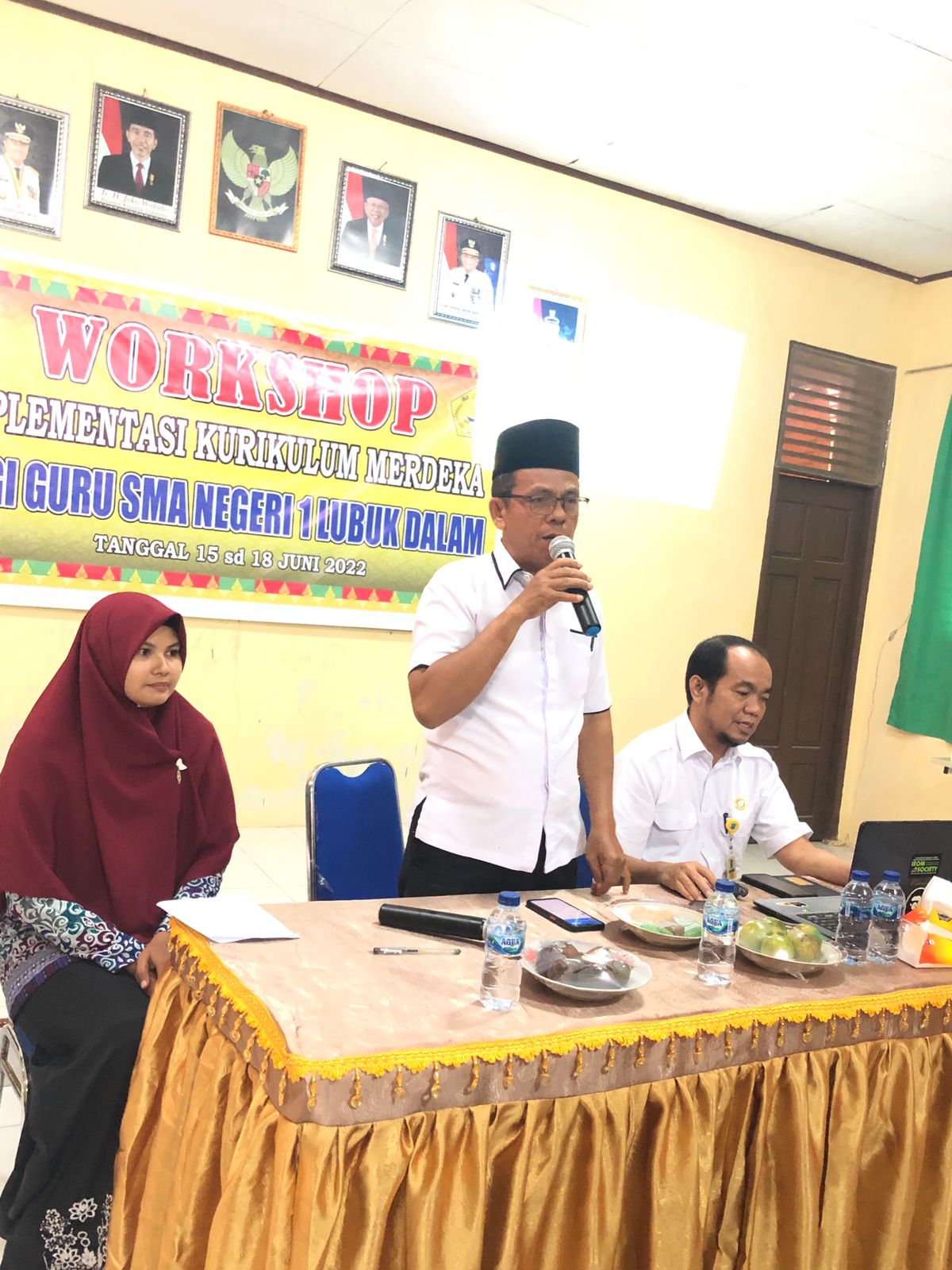 Workshop IKM, SMA Negeri 1 Lubuk Dalam Diharapkan Siap Implementasikan Kurikulum Merdeka