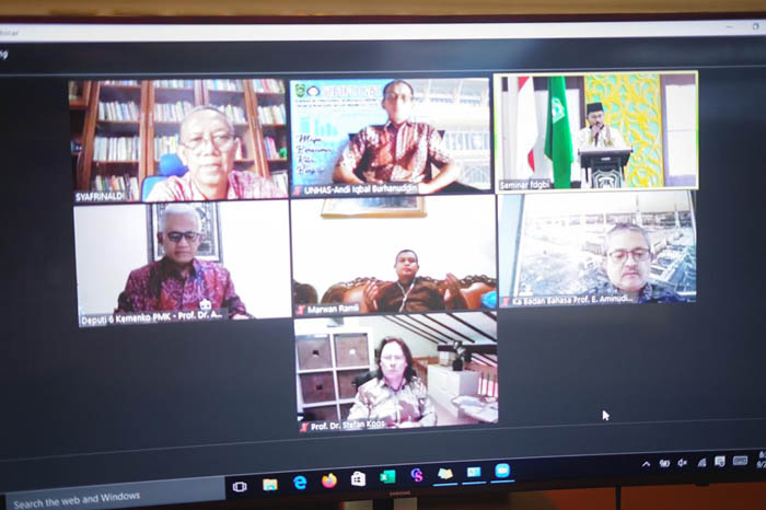 Webinar FGDBI di UIR, Ratusan Profesor Rekom Bahasa Indonesia Jadi Bahasa Ilmiah Internasional