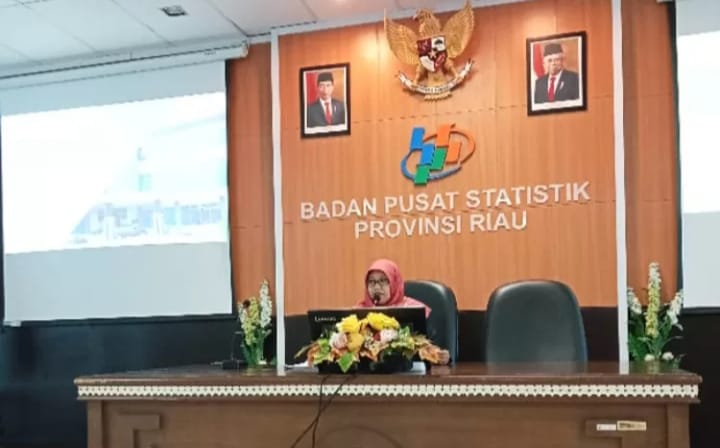 Perekonomian Riau Alami Deflasi dan NTP Naik 