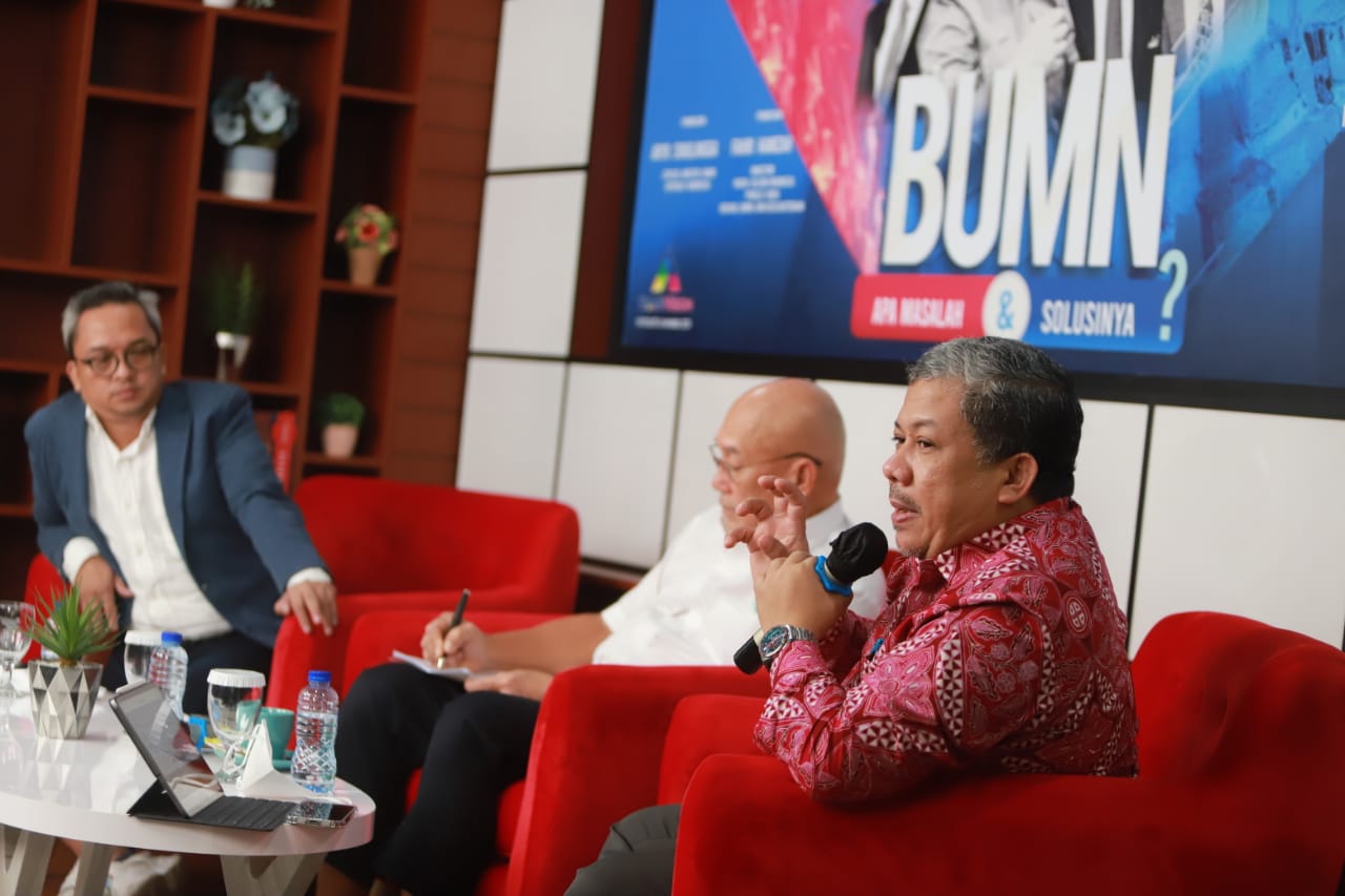 Fahri Hamzah: Konsep Keberadaan BUMN Perlu Dievaluasi secara Menyeluruh