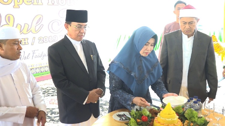 Usai Salat Ied, Bupati Inhil Gelar Open House di Rumah Dinas