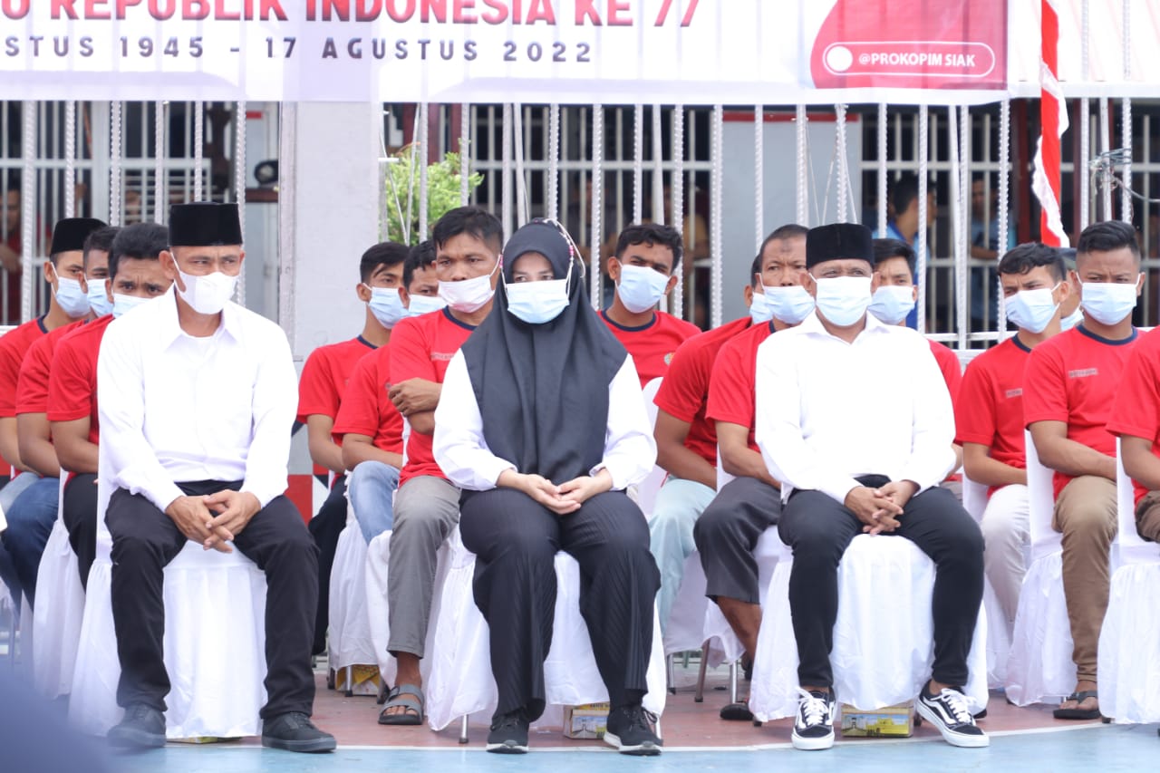 425 Warga Binaan Rutan Siak Terima Remisi