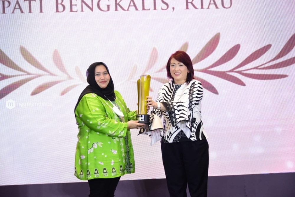 Satu-satunya di Riau, Kasmarni Terima Penghargaan sebagai Kepala Daerah Perempuan Inspiratif