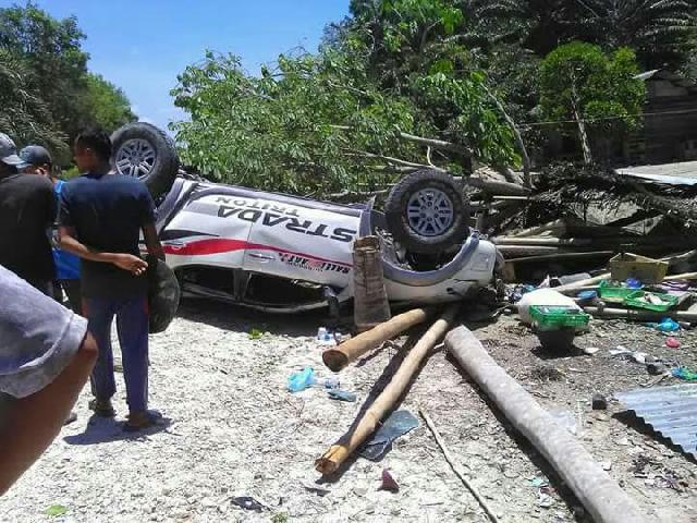 Hendak ke Pekanbaru, Kecelakaan Maut di Rupat, 2 Tewas, 3 Kritis