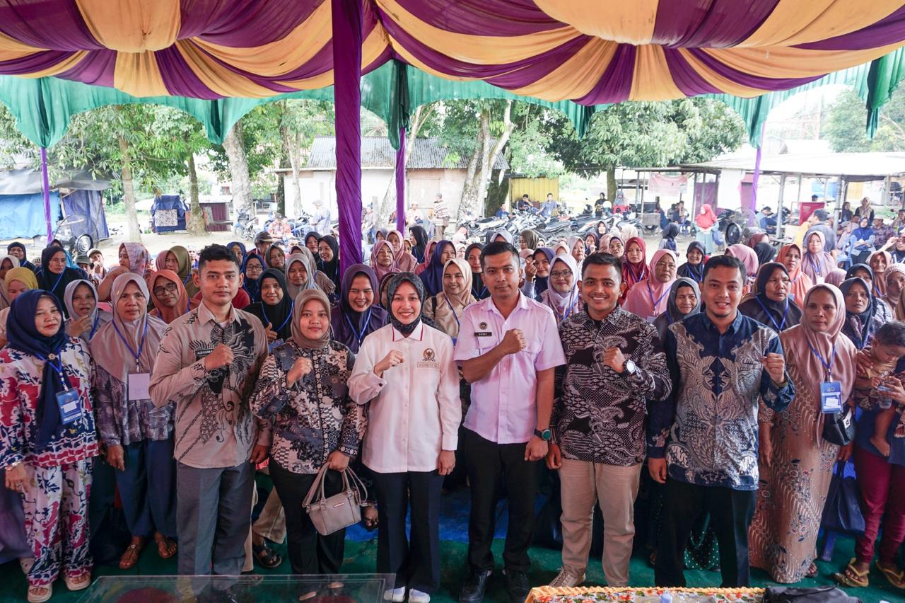 Anggota DPR RI Maharani Sosialisasikan MBG di Rohil: Pastikan Anak Dapat Gizi Layak