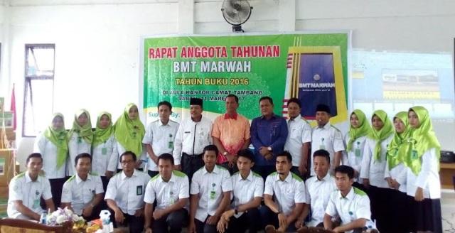 BMT Marwah Tambang Gelar RAT