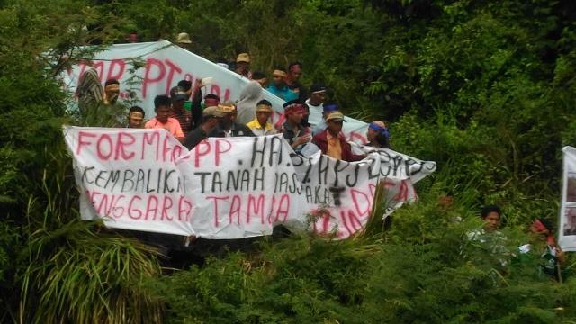 Tuntut Hak Tanah, Ratusan Warga Datangi PT APSL