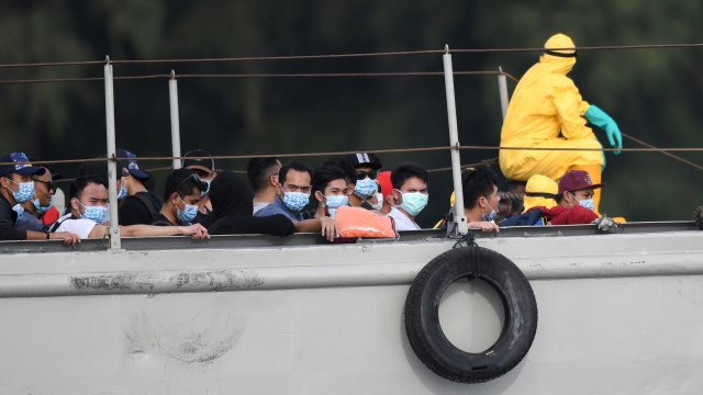 94 Imigran Terombang Ambing di Laut Diselamatkan Penjaga Pantai, 65 Positif Corona