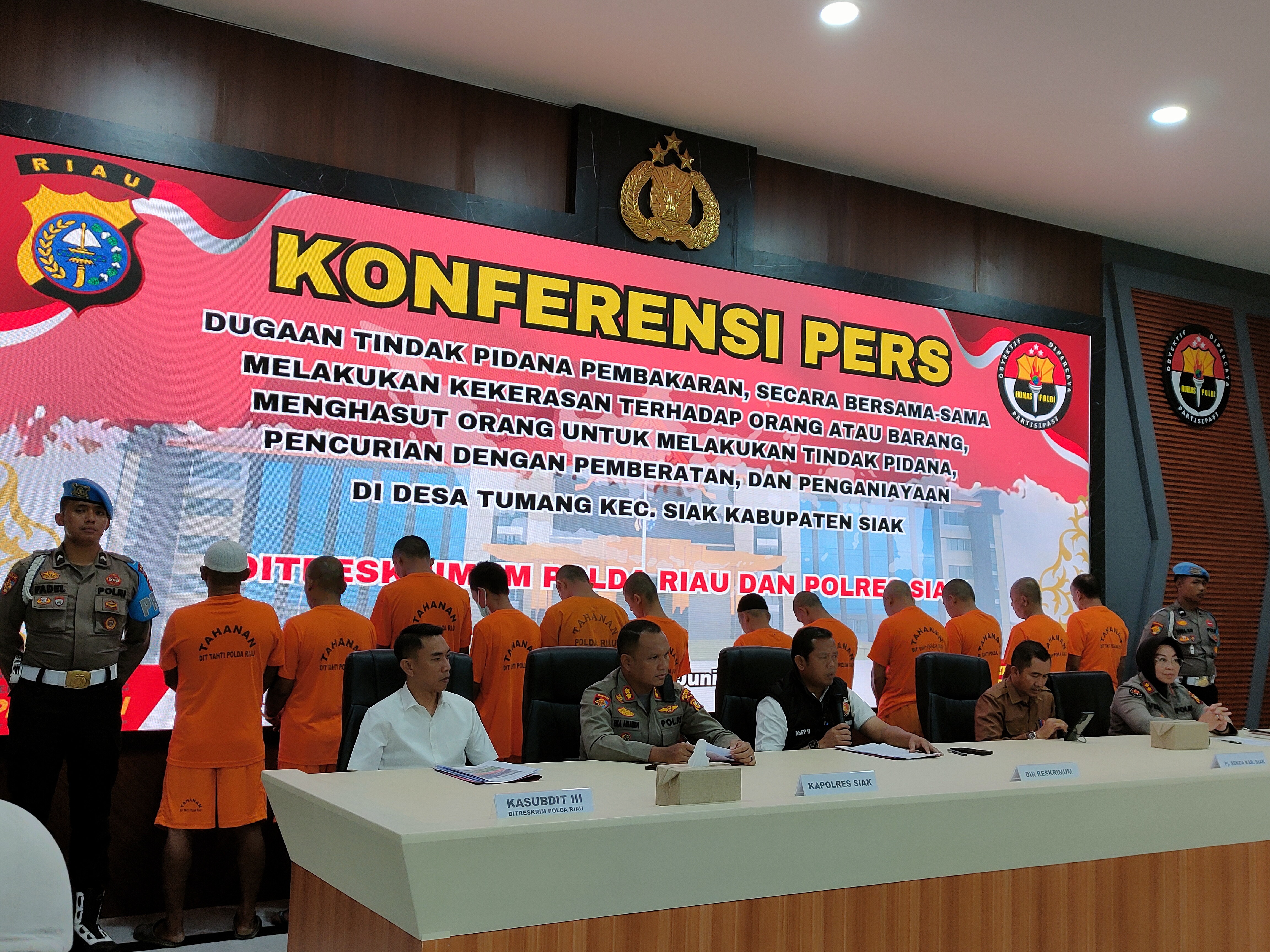 Aksi Anarkis Demo PT SSL, 13 Tersangka: Satu Masih di Bawah Umur