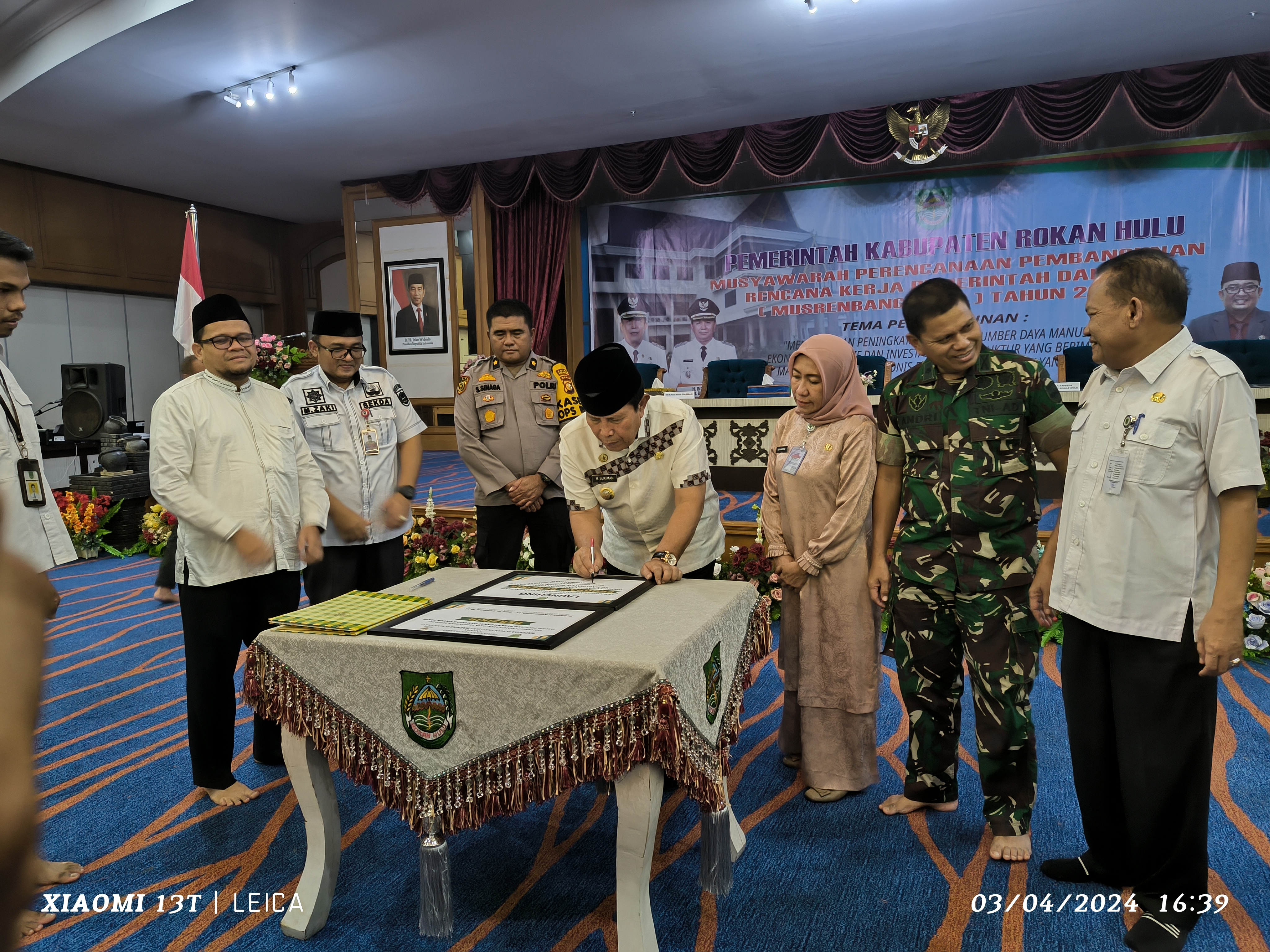 Pemkab Rohul Launching Program Berzikir, Ini Fungsinya