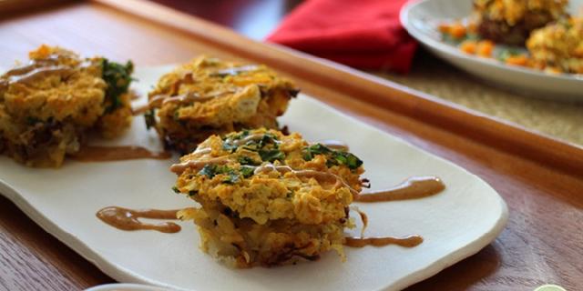 Cemilan Sehat, Intip Resep Bakwan Tahu Daun Singkong