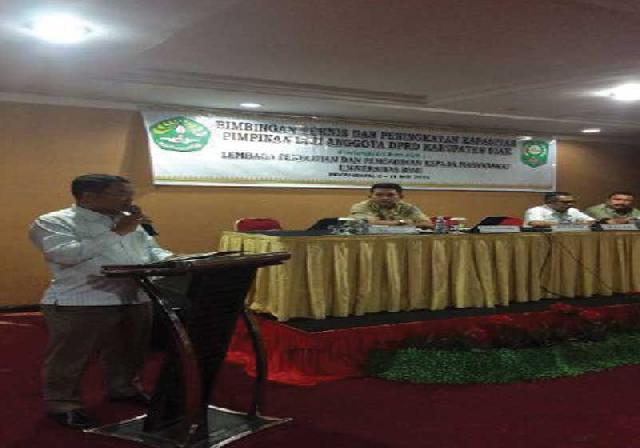 Seluruh Dewan Ikuti Bimtek LPPM UR