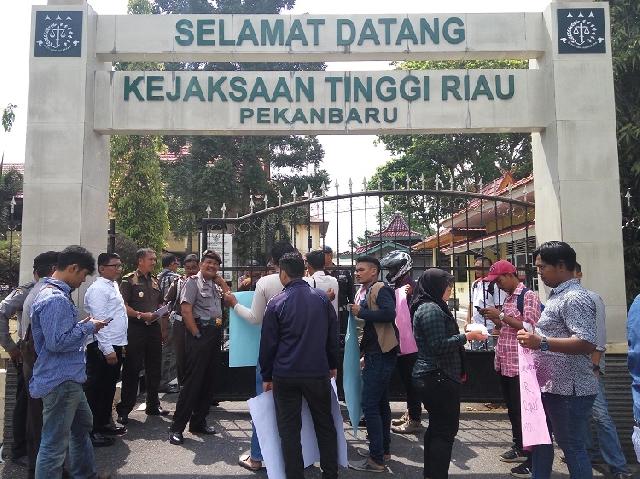 IPM-HRR Riau Desak Kejati Usut Dugaan Korupsi Proyek Batu Bersurat