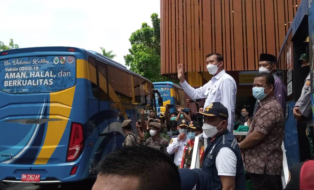Pekanbaru Punya Bus Vaksinasi Keliling, Lihat Penampakannya!