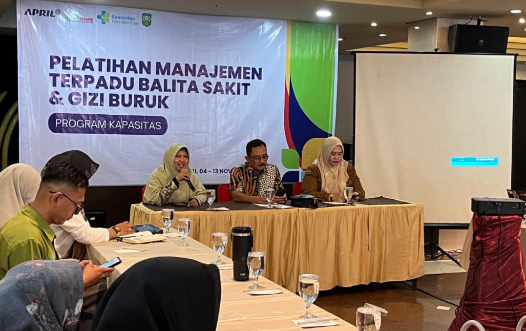 Taja Pelatihan Tenaga Kesehatan, RAPP Dorong Peningkatan Layanan Kesehatan Anak di Siak