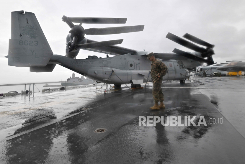 Pesawat Militer AS Jatuh di Pulau Yakushima