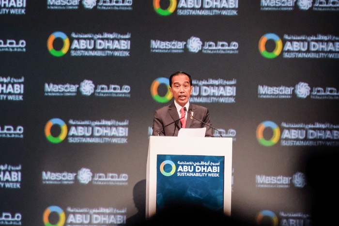 Di Abu Dhabi Sustainability Week, Jokowi Sebut Desain Ibu Kota Baru Berkonsep Google Sidewalk Lab